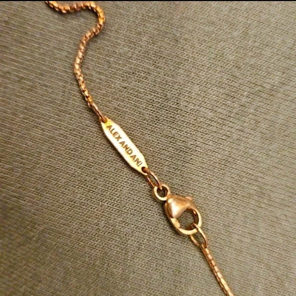 Alex and Ani 14K Rose Gold Wonder Woman Star Pendant Necklace - New in Bag! - Picture 3 of 5